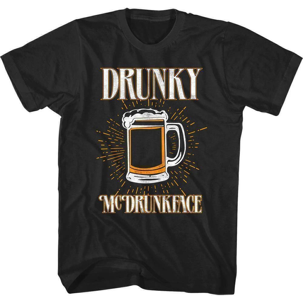 Drunk Society Drunky McDrunkface Funny Quote Graphic T-Shirt